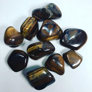 Tiger’s Eye Tumbled Stones